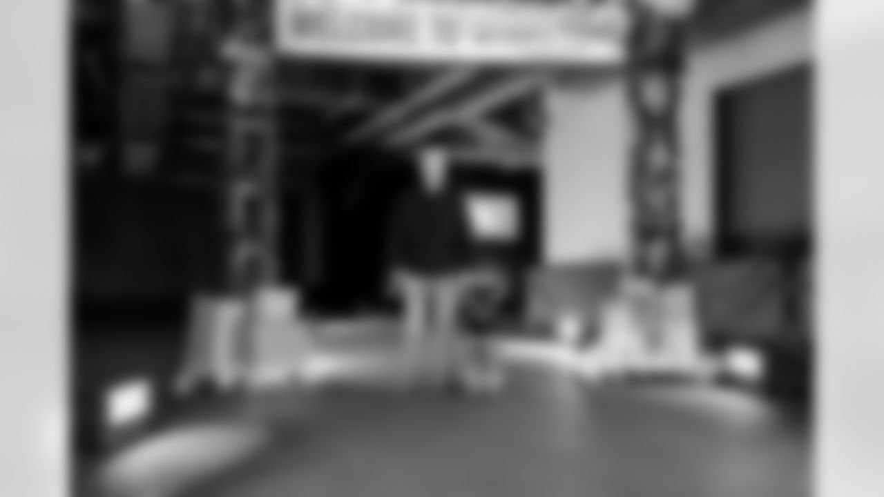 The 2025 Jingle Paws Barking Backers Event at Huntington Bank Field on December 10, 2025.