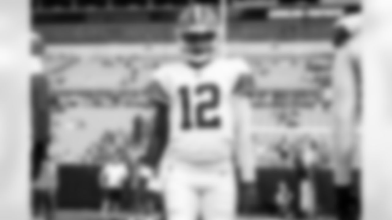 Quarterback Shedeur Sanders (12) before a preseason NFL football game between the Cleveland Browns and Carolina Panthers on August 8, 2025 at Bank of America Stadium. The Browns won 30-10.