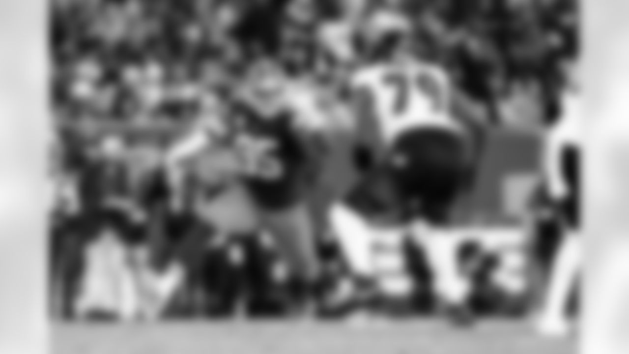 Defensive end Myles Garrett (95) during a NFL football game between the Baltimore Ravens and Cleveland Browns on November 16, 2025 at Huntington Bank Field. The Browns lost 16-23.