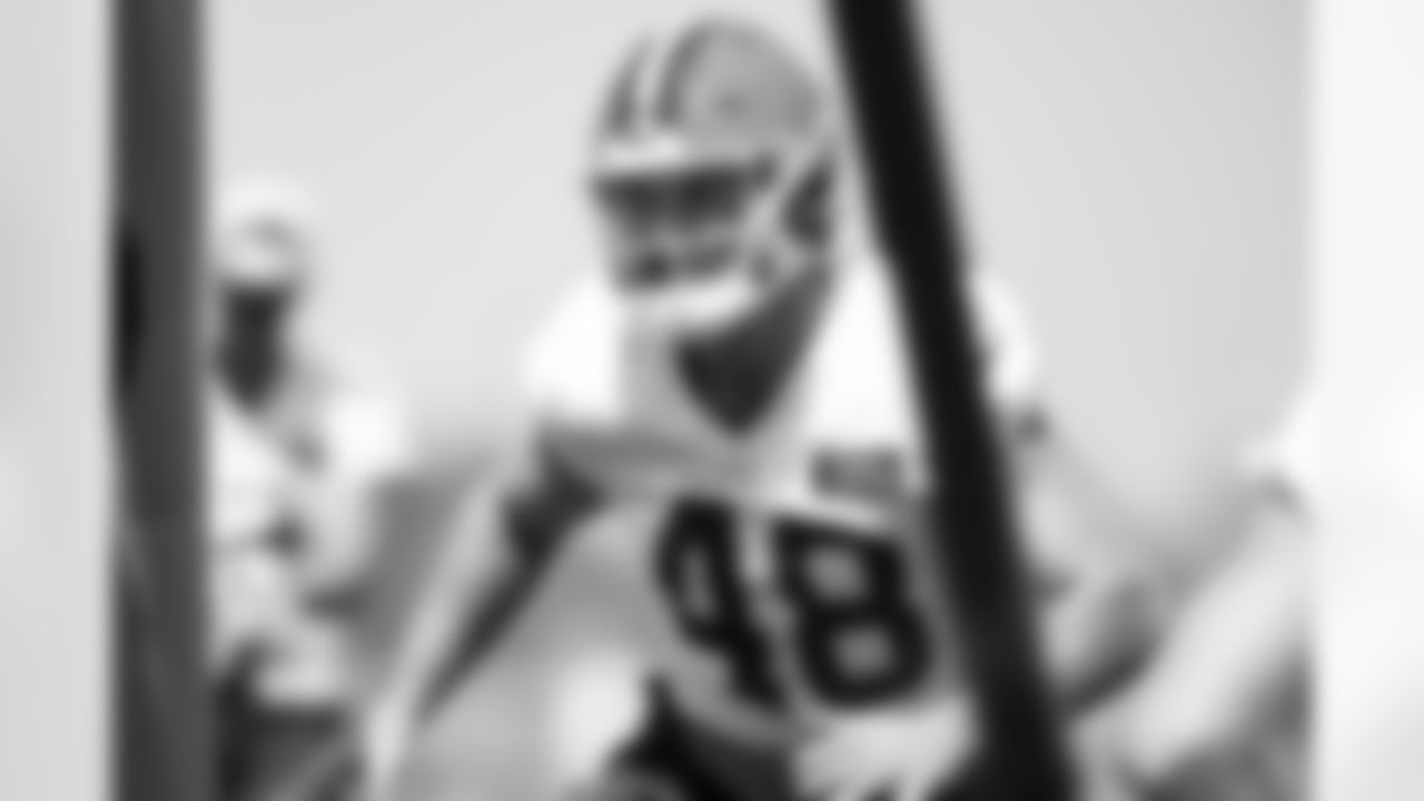 Long snapper Brent Matiscik (48) during the second day of mandatory minicamp at CrossCountry Mortgage Campus on June 11, 2025.