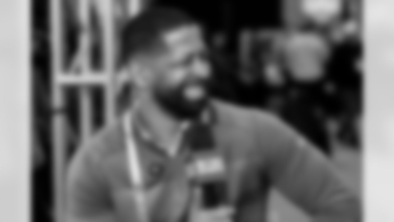 Executive Vice President of Football Operations and General Manager Andrew Berry speaks to the media at the 2026 NFL Combine on February 24, 2026 in Indianapolis, Indiana.