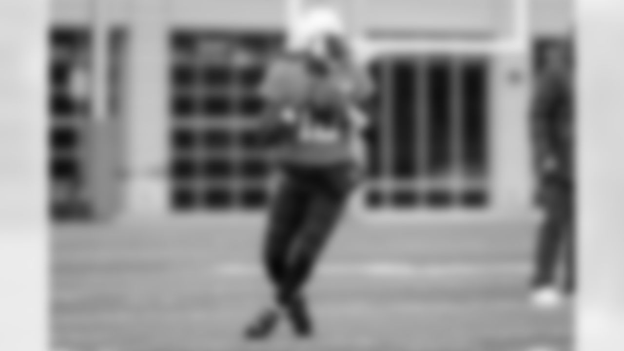 Quarterback Shedeur Sanders (12) during practice at CrossCountry Mortgage Campus on November 19, 2025.