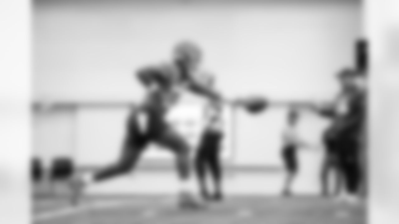 Quarterback Shedeur Sanders (12) during practice at CrossCountry Mortgage Campus on December 31, 2025.