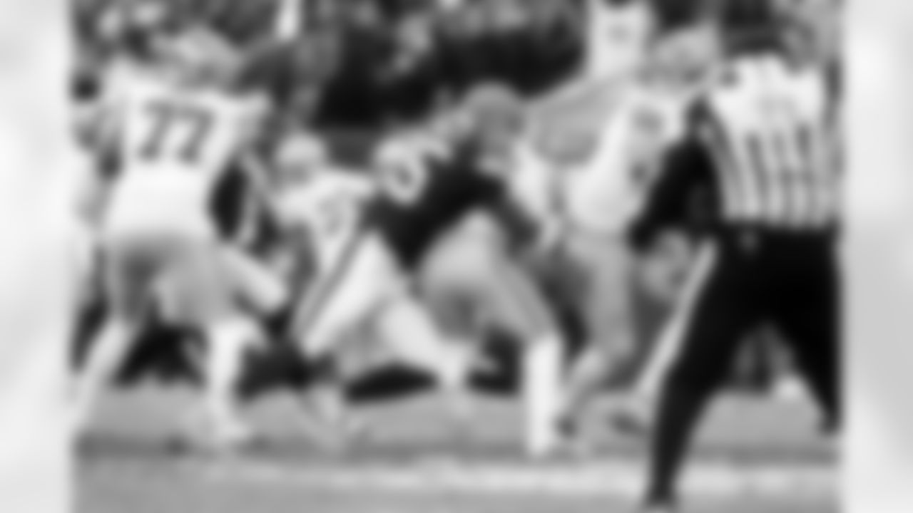 Defensive end Myles Garrett (95) during a NFL football game between the San Francisco 49ers and Cleveland Browns on November 30, 2025 at Huntington Bank Field.