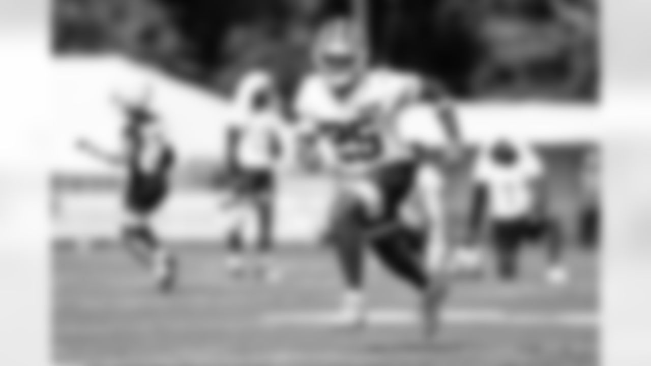 Safety Nik Needham (25) during Day 2 of Training Camp at CrossCountry Mortgage Campus on July 24, 2025.