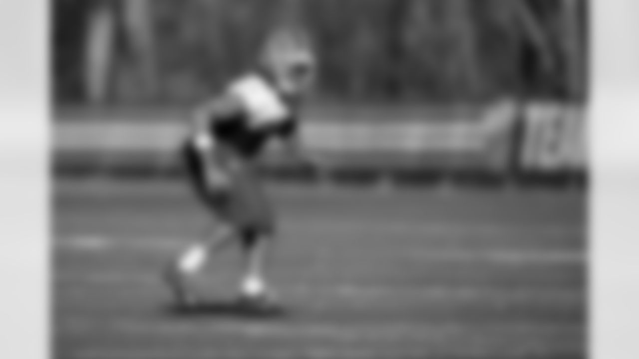 Safety Ronnie Hickman Jr. (33) during practice at CrossCountry Mortgage Campus on November 13, 2025.