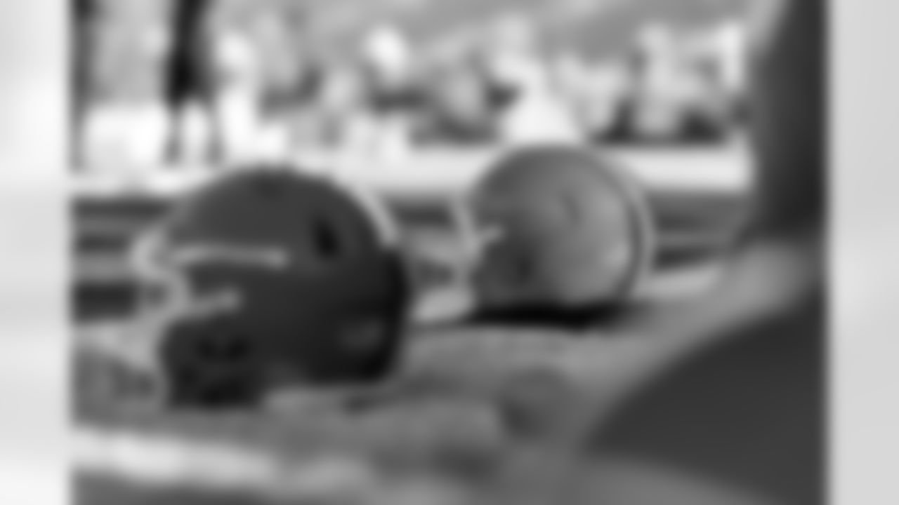 The helmet before a NFL football game between the Cleveland Browns and New England Patriots on October 26, 2025 at Gillette Stadium.