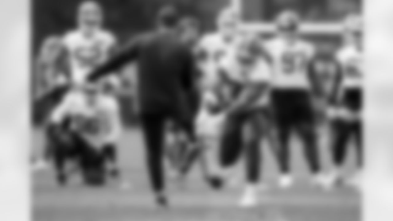 Defensive end Myles Garrett (95) during the third day of mandatory minicamp at CrossCountry Mortgage Campus on June 12, 2025.