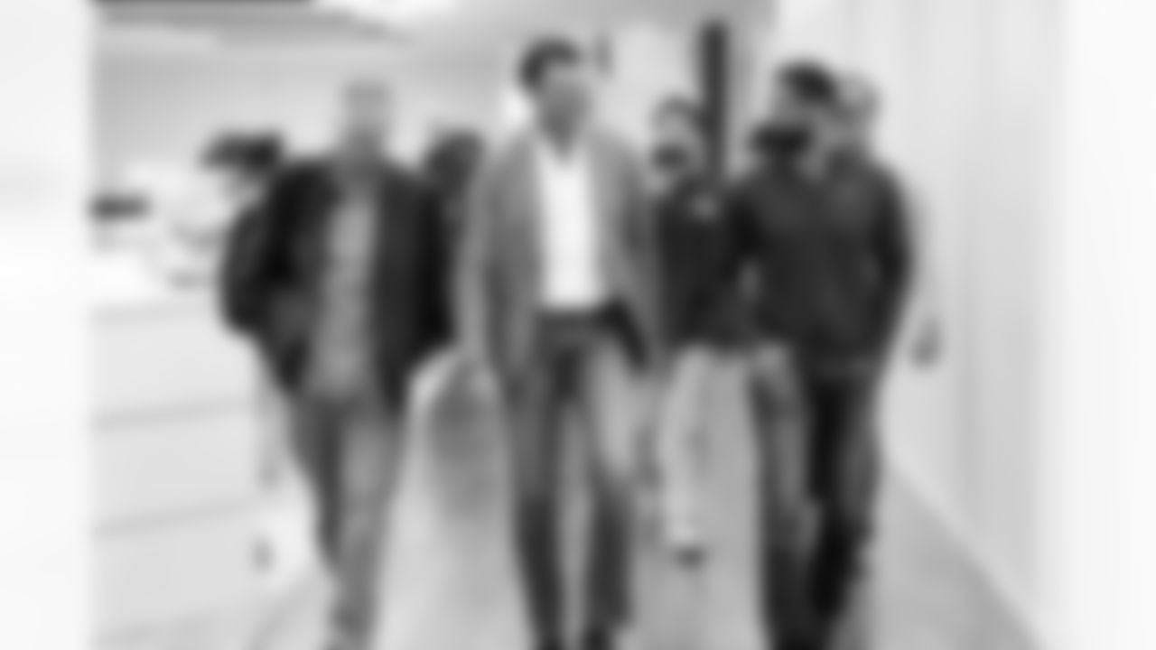 Head Coach Todd Monken arrives at CrossCountry Mortgage Campus on January 30, 2026.