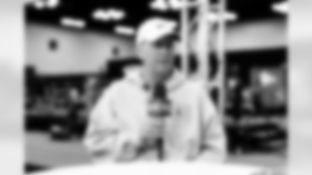 Head Coach Todd Monken speaks to the media at the 2026 NFL Combine on February 25, 2026 in Indianapolis, Indiana.