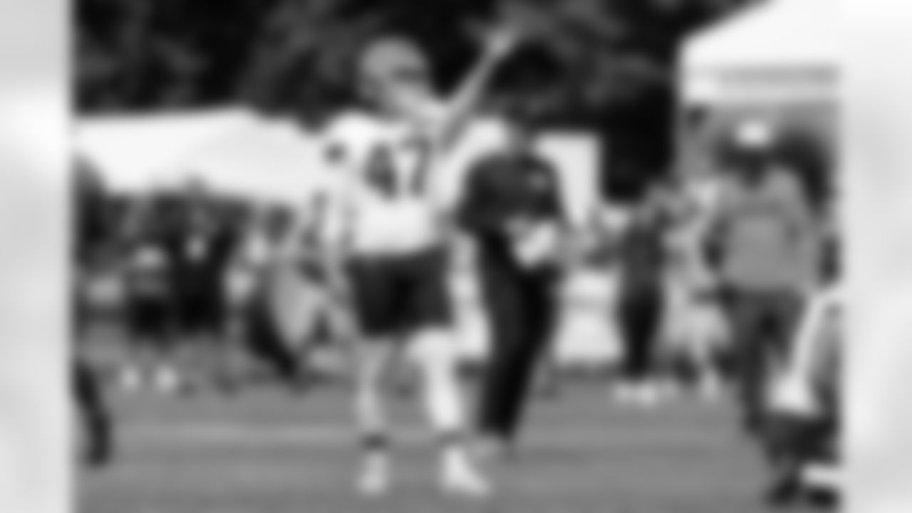 Kicker Andre Szmyt (47) during Day 10 of Training Camp at CrossCountry Mortgage Campus on August 4, 2025.