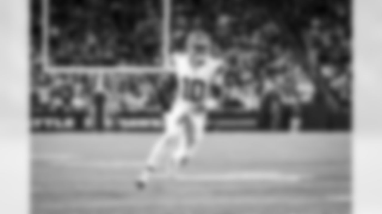 Quarterback Tyler Huntley (10) during a preseason NFL football game between the Cleveland Browns and Seattle Seahawks on August 24, 2024 at Lumen Field.