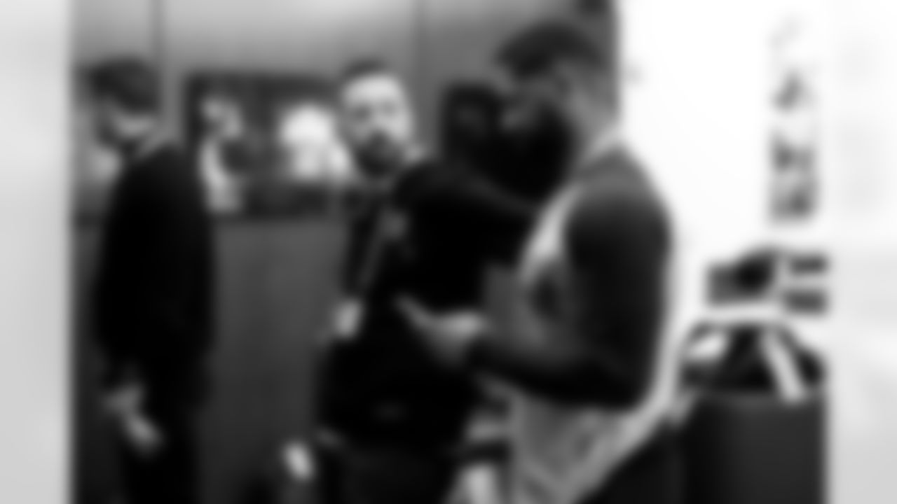 Director of College Scouting Max Paulus in the Cleveland Browns suite at the 2026 NFL Combine on February 26, 2026 in Indianapolis, Indiana.