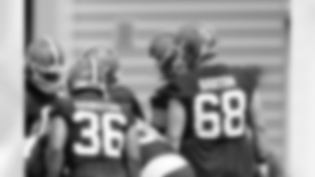 The offense during the third day of mandatory minicamp at CrossCountry Mortgage Campus on June 12, 2025.