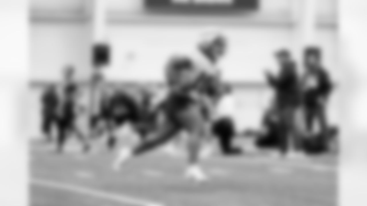 Running back Quinshon Judkins (10) during practice at CrossCountry Mortgage Campus on December 10, 2025.