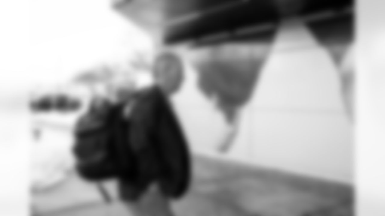 Head Coach Todd Monken arrives at CrossCountry Mortgage Campus on January 30, 2026.