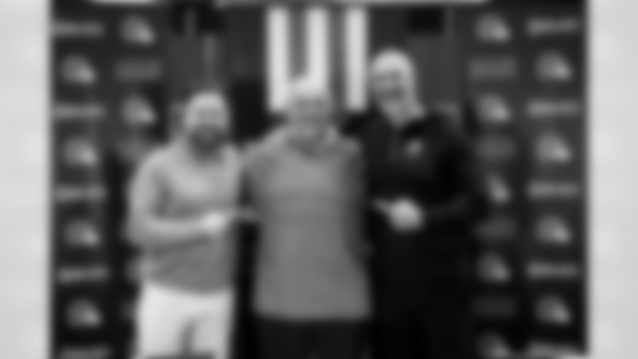 Media Broadcaster Beau Bishop, "The Godfather" Vic Carucci and Senior Media Broadcaster Nathan Zegura on Cleveland Browns Daily on location at the 2026 NFL Combine on February 24, 2026 in Indianapolis, Indiana.