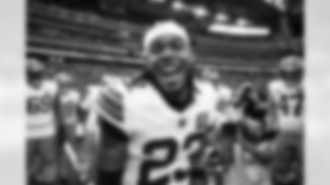 Cornerback Martin Emerson Jr. (23) before a NFL Wild Card playoff football game between the Cleveland Browns and Houston Texans on January 13, 2024 at NRG Stadium.