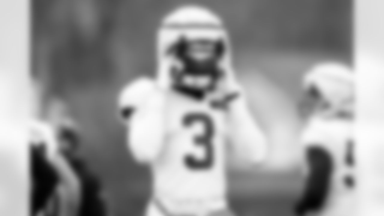 Wide receiver Jerry Jeudy (3) during practice at CrossCountry Mortgage Campus on November 19, 2025.