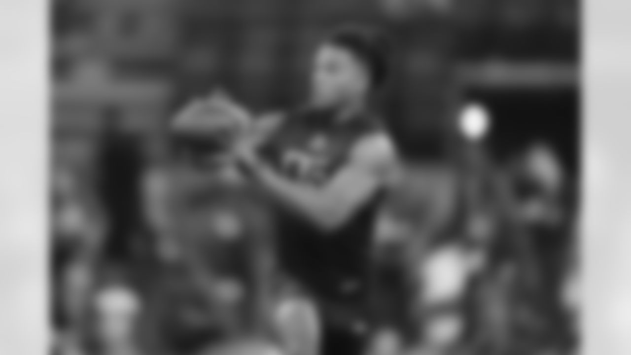 Texas wide receiver Isaiah Bond runs a drill at the NFL football scouting combine in Indianapolis, Saturday, March 1, 2025. (AP Photo/Michael Conroy)