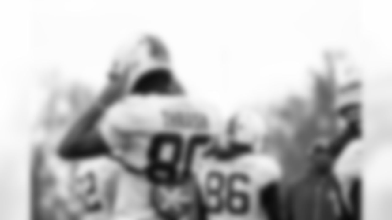 Wide receiver Jamari Thrash (80) during practice at CrossCountry Mortgage Campus on November 19, 2025.