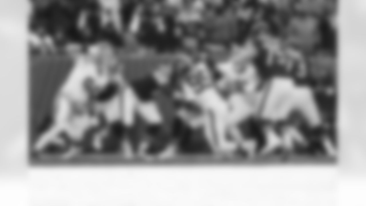 Defensive end Myles Garrett (95) during a NFL football game between the Cleveland Browns and Chicago Bears on December 14, 2025 at Soldier Field.