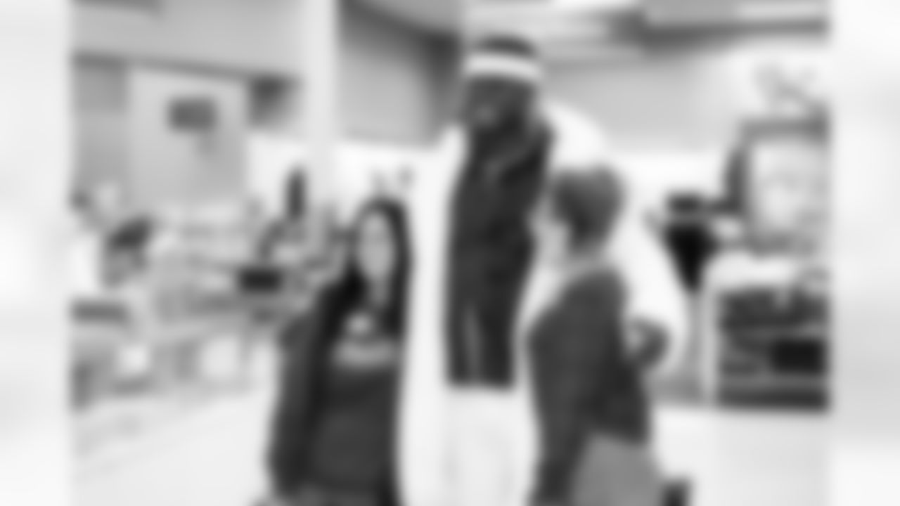 The 2025 David Njoku Holiday Event at a Target in North Olmsted on December 23, 2025.