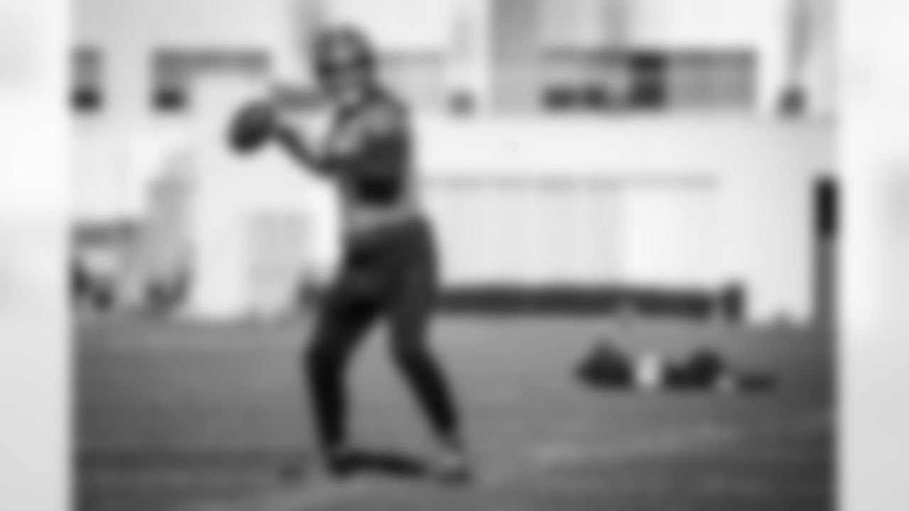 Quarterback Joe Flacco (15) during practice at CrossCountry Mortgage Campus on December 15, 2023.