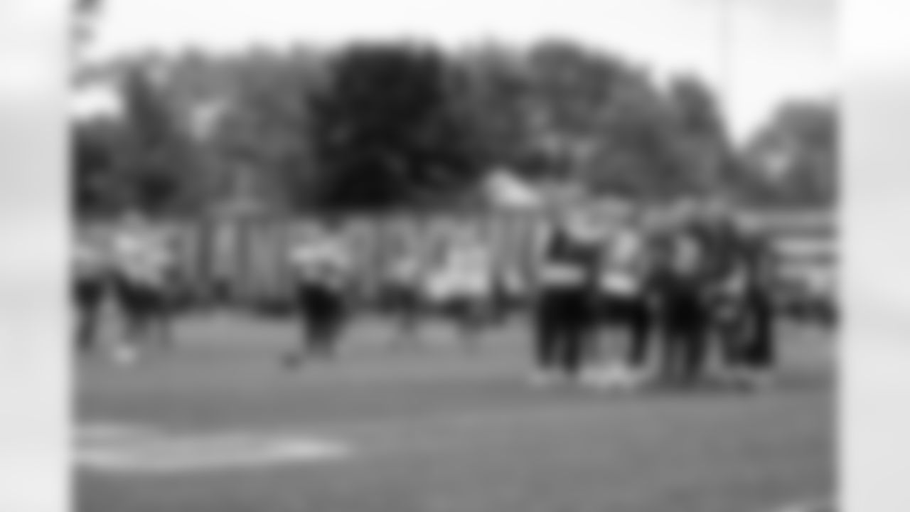 The offense during the first day of OTAs at CrossCountry Mortgage Campus on May 27, 2025.