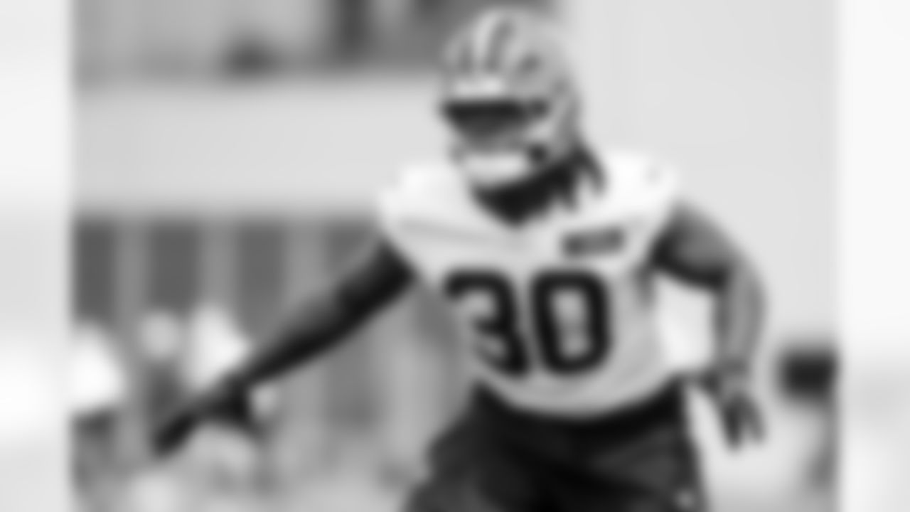 Linebacker Devin Bush (30) during the first day of mandatory minicamp at CrossCountry Mortgage Campus on June 10, 2025.