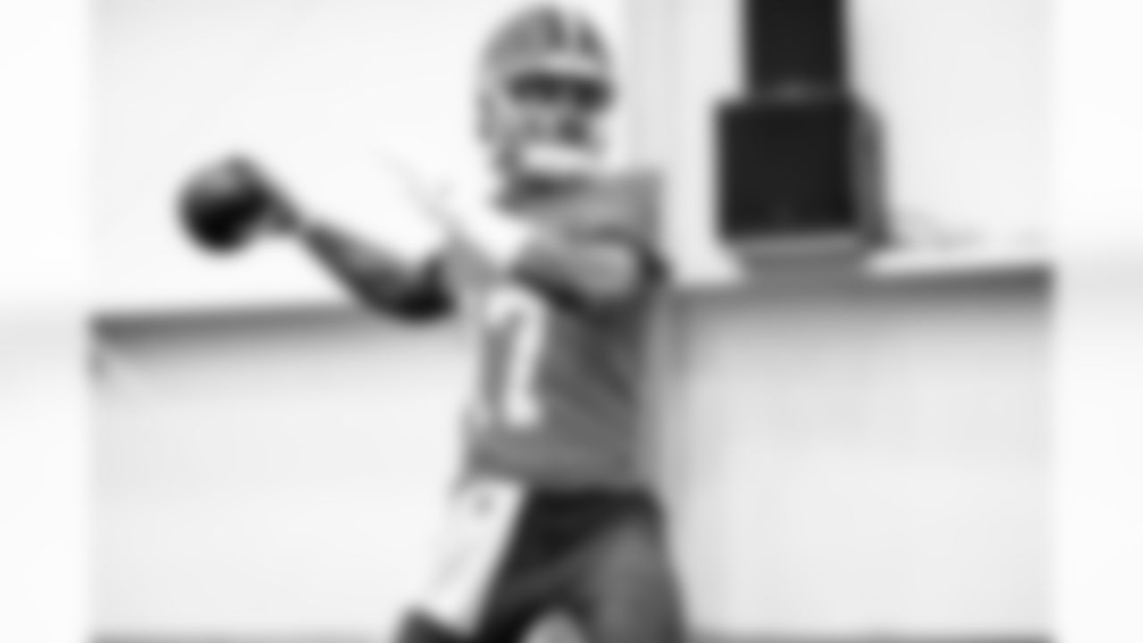Quarterback Dorian Thompson-Robinson (17) during practice at CrossCountry Mortgage Campus on December 5, 2024.