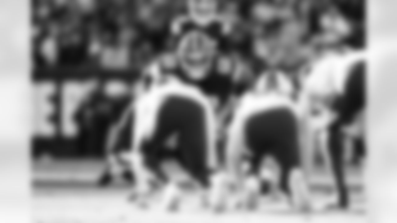 Offensive tackle Cam Robinson (68) during a NFL football game between the Buffalo Bills and Cleveland Browns on December 21, 2025 at Huntington Bank Field.