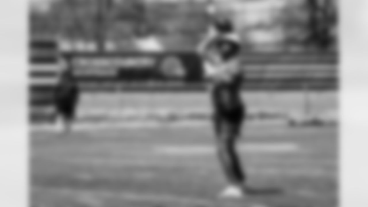 Quarterback Jameis Winston (5) during a workout in Phase II of the offseason at CrossCountry Mortgage Campus on April 29, 2024.