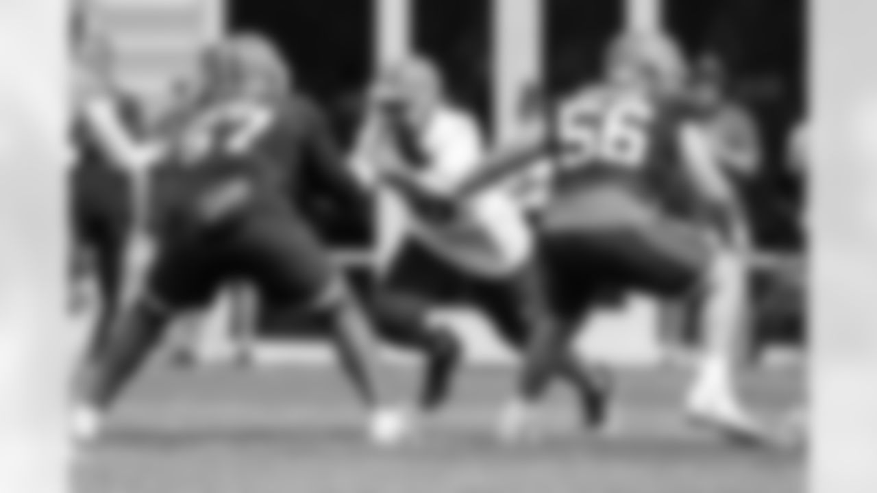 Defensive lineman Adin Huntington (66) during the third day of mandatory minicamp at CrossCountry Mortgage Campus on June 12, 2025.