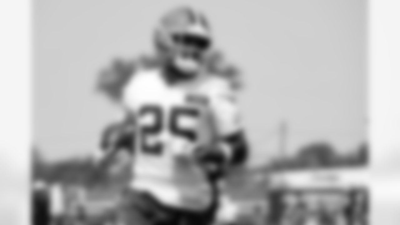 Cornerback Nik Needham (25) during the second day of mandatory minicamp at CrossCountry Mortgage Campus on June 11, 2025.