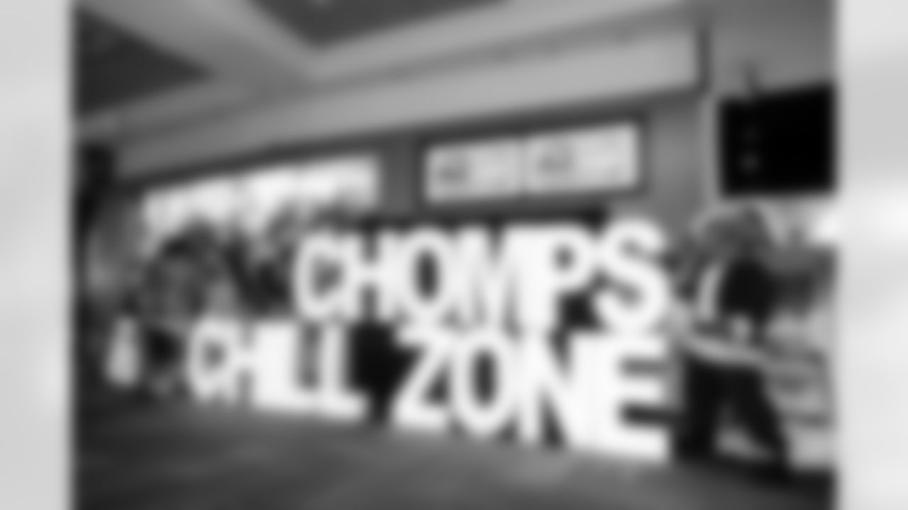 The 2025 Chomps' Chill Zone Event on December 13, 2025 in the Moen Lake Club of Huntington Bank Field.
