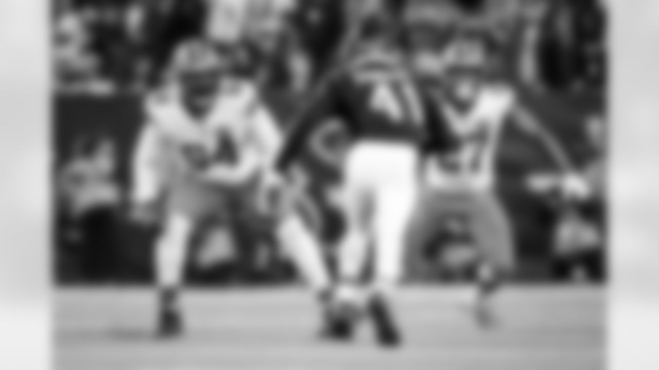 Offensive tackle Geron Christian (64) during a NFL Wild Card playoff football game between the Cleveland Browns and Houston Texans on January 13, 2024 at NRG Stadium.