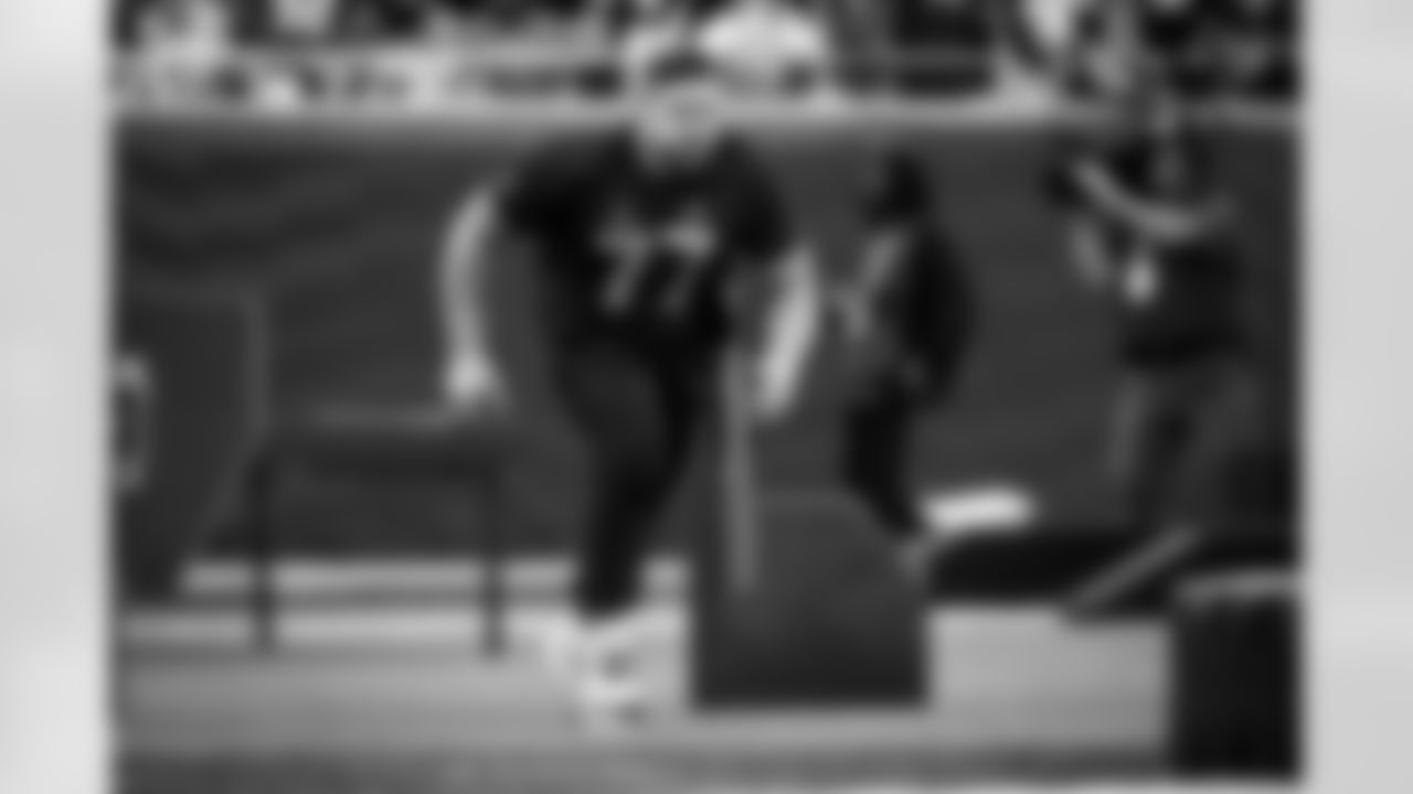 Offensive guard Wyatt Teller (77) during the 2024 Pro Bowl Games at Camping World Stadium in Orlando on February 4, 2024.