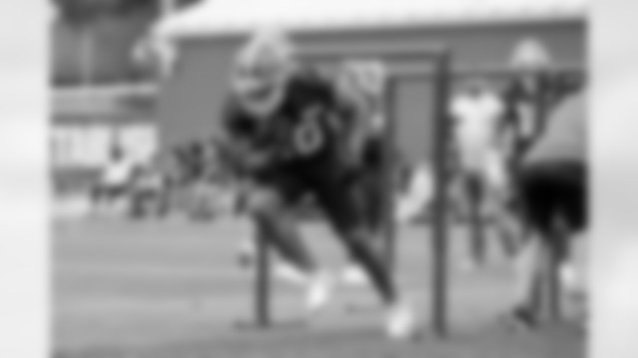 Fullback Troy Hairston (36) during the first day of OTAs at CrossCountry Mortgage Campus on May 27, 2025.