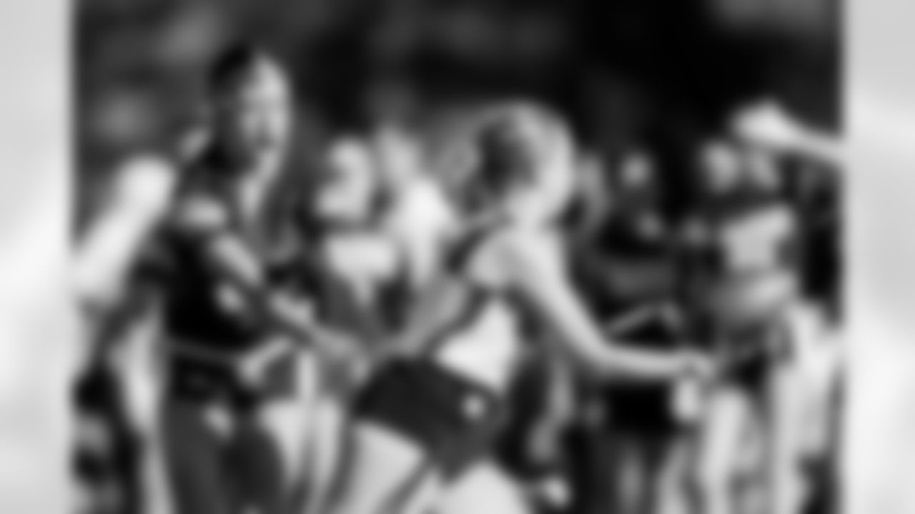 TAMPA, FL - February 10, 2026 - The 2026 Girls Flag Football Preseason Classic at AdventHealth Training Center. Photo By Tori Richman/Tampa Bay Buccaneers