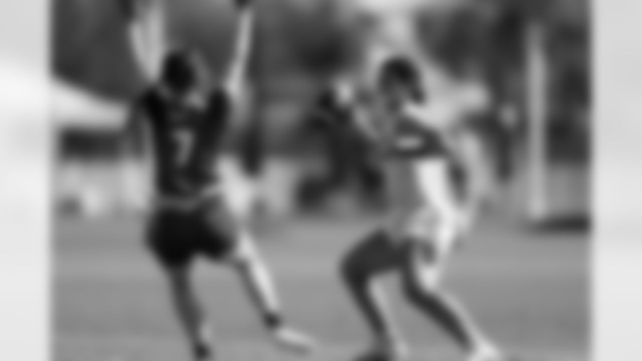 TAMPA, FL - February 13, 2026 - The 2026 Girls Flag Football Preseason Classic at AdventHealth Training Center. Photo By Cian Leach/Tampa Bay Buccaneers