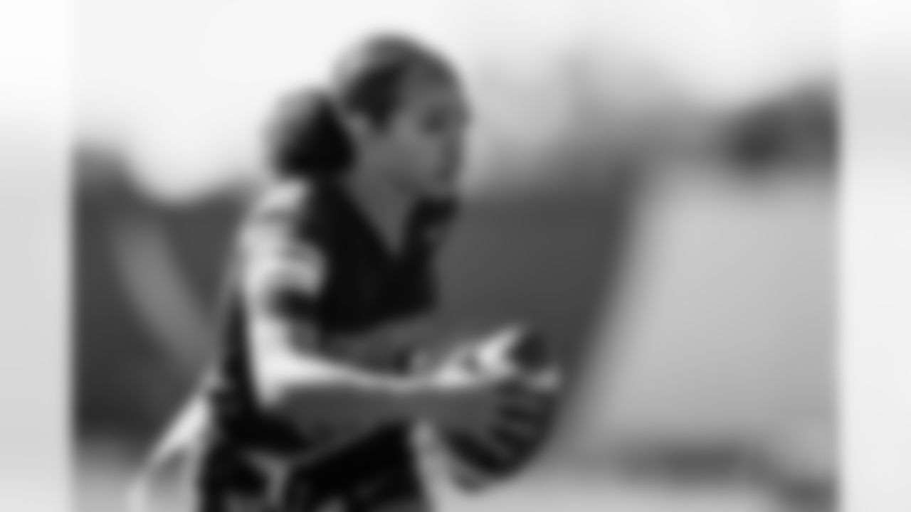 TAMPA, FL - February 10, 2026 - The 2026 Girls Flag Football Preseason Classic at AdventHealth Training Center. Photo By Tori Richman/Tampa Bay Buccaneers