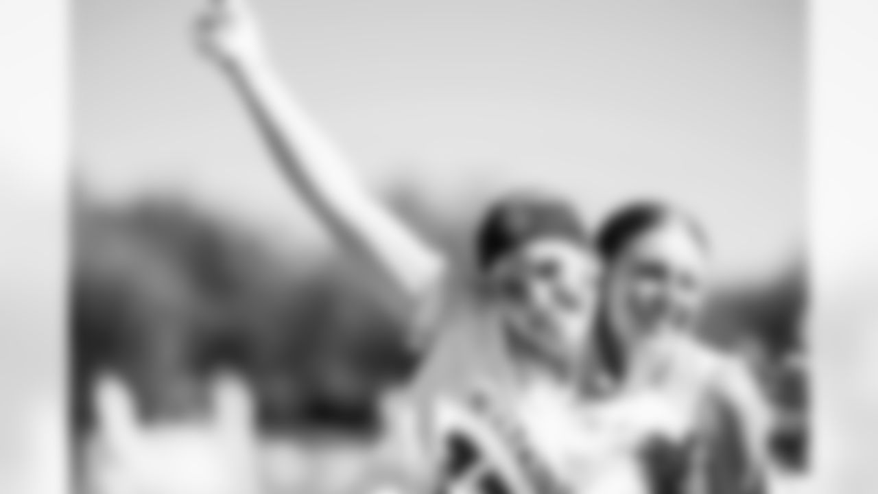 TAMPA, FL - February 10, 2026 - The 2026 Girls Flag Football Preseason Classic at AdventHealth Training Center. Photo By Tori Richman/Tampa Bay Buccaneers