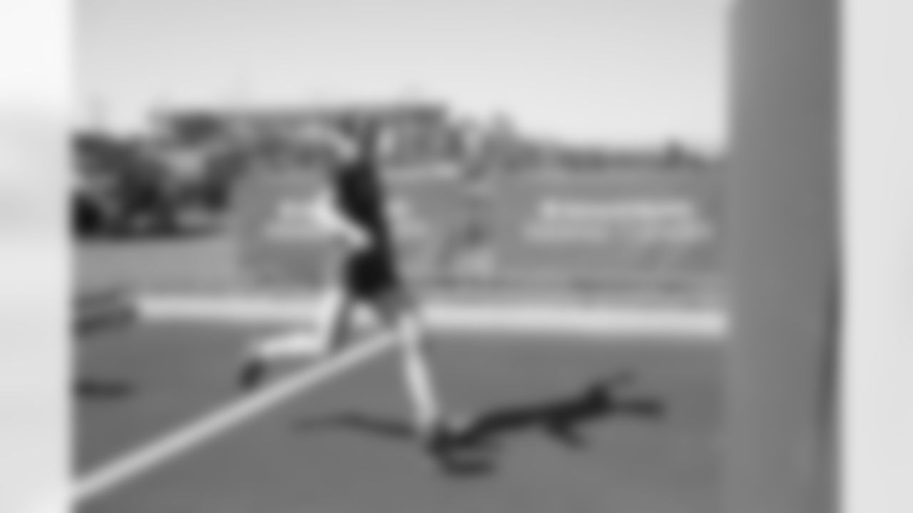 TAMPA, FL - February 13, 2026 - The 2026 Girls Flag Football Preseason Classic at AdventHealth Training Center. Photo By Cian Leach/Tampa Bay Buccaneers