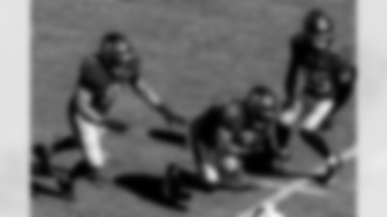 TAMPA, FL - November 30, 2025 - Safety Antoine Winfield Jr. #31 of the Tampa Bay Buccaneers intercepts a pass during the game between the Arizona Cardinals and Tampa Bay Buccaneers. The Bucs won the game, 20-17. Photo By Mike Carlson/Tampa Bay Buccaneers