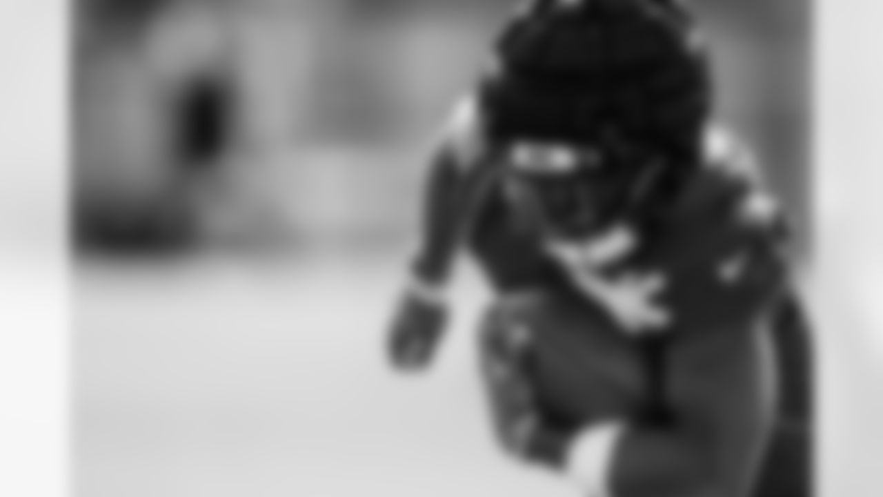 TAMPA, FL - December 04, 2025 - Wide Receiver Kameron Johnson #19 of the Tampa Bay Buccaneers during practice at AdventHealth Training Center. Photo By Tori Richman/Tampa Bay Buccaneers