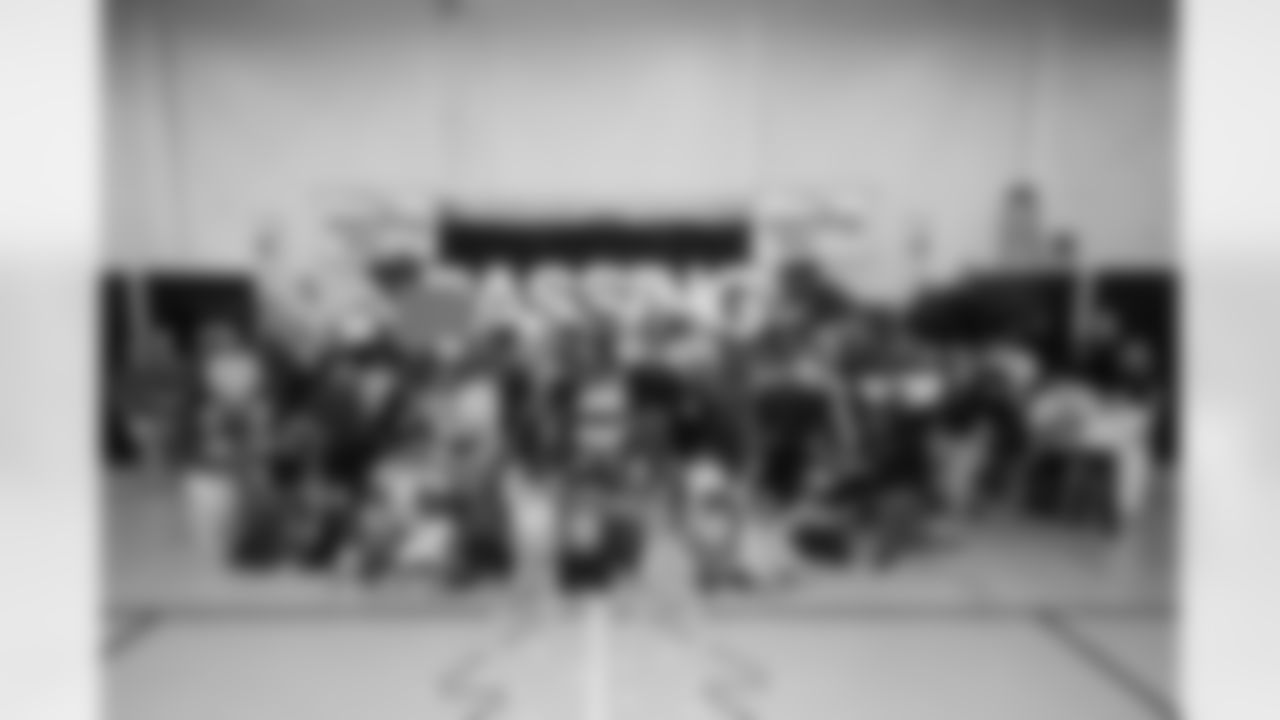 TAMPA, FL - December 16, 2025 - The Baker and Emily Mayfield Foundation's annual 'Passing The Joy' event. Photo By Doug DeFelice/Tampa Bay Buccaneers