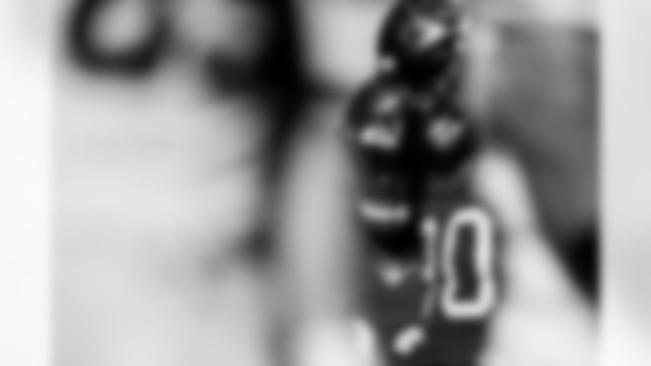 TAMPA, FL - November 30, 2025 - Safety Tykee Smith #23 and Defensive Lineman Logan Hall #90 of the Tampa Bay Buccaneers during the game between the Arizona Cardinals and Tampa Bay Buccaneers. The Bucs won the game, 20-17. Photo By Kyle Zedaker/Tampa Bay Buccaneers