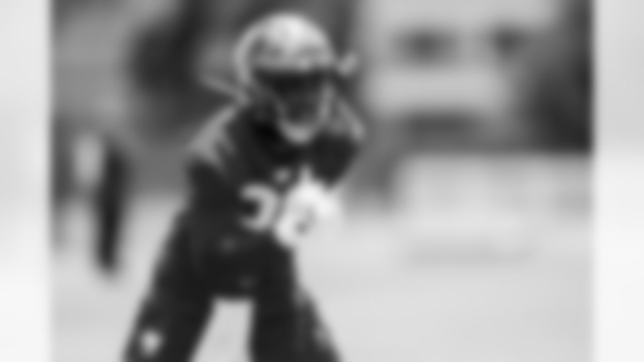 TAMPA, FL - May 09, 2025 - Safety Shilo Sanders #28 of the Tampa Bay Buccaneers during 2025 Rookie Mini Camp at AdventHealth Training Center. Photo By Tori Richman/Tampa Bay Buccaneers