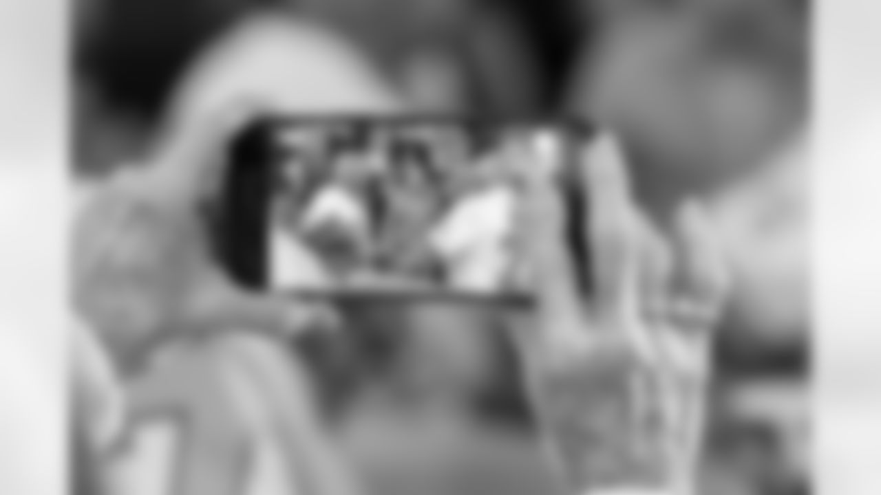 TAMPA, FL - December 11, 2025 - The 1976 Tampa Bay Buccaneers team reunion in the Hyundai Club at Raymond James Stadium. Photo By Mike Carlson/Tampa Bay Buccaneers